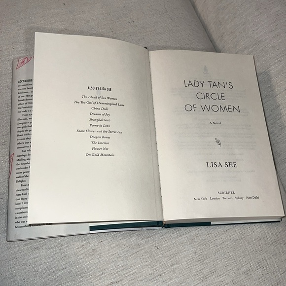 Lady Tan's Circle of Women by Lisa See book hardcover historical novel read - Picture 5 of 5